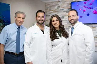 Dr. Salatino, Dr. Dayron Baez, Dr. Yesenia Fernandez Baez and Dr. Joel Baez.