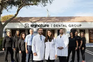 The Signature Dental Group building on SE 6th Avenue in downtown Delray Beach.